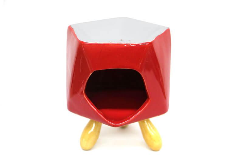 

Incense Burner with Wooden Legs