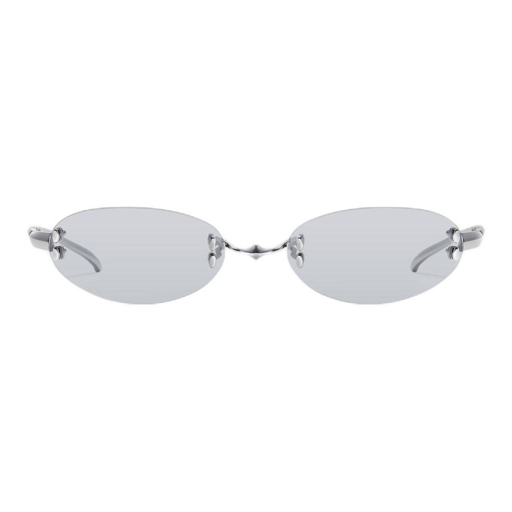 Gentle Monster Keret nélküli Design Ovális Napszemüveg Női napszemüveg Ezüst FURI02-G