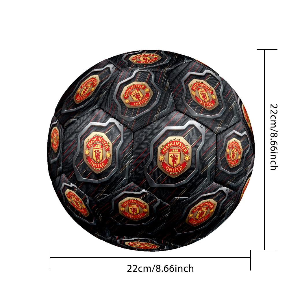 Manchester United Theme soccer ball Size 5 Soccer Ball Soft Touch Professional Training Football for Outdoor Sports