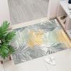 Bohemian Nordic Carpet Crystal Velvet Retro Entrance Doors Entrance Mat Non Slip Mat Rectangular Bedside Non Slip Mat