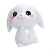 Animal Money Bank, Small Bunny Sculpture for Desktop Use, Porcelain Saving Box Gift All Ages
