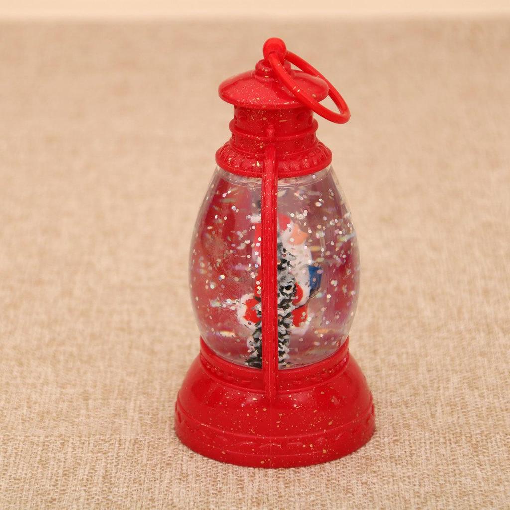 Christmas Glow Snowfall Horse Lantern - Handheld Window Ornament & Gift for Kids