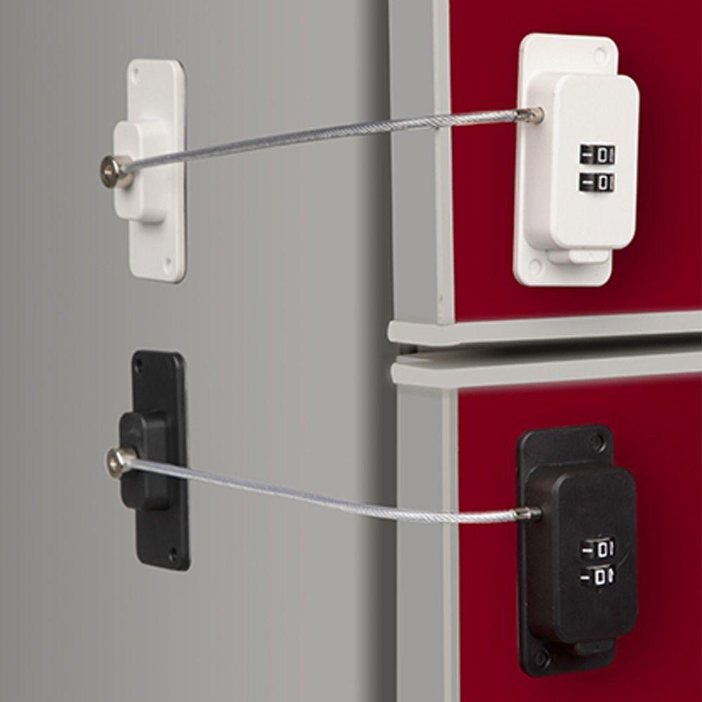 No Drilling Refrigerator Door Coded Lock Adjustable Cabinet Lock  for Home