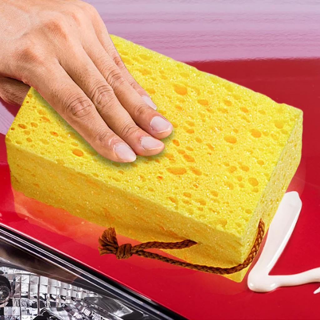 Lmyit Large Car Wash Sponge, Non-Scratch Car Wash Sponge | Car Wash Sponge Large