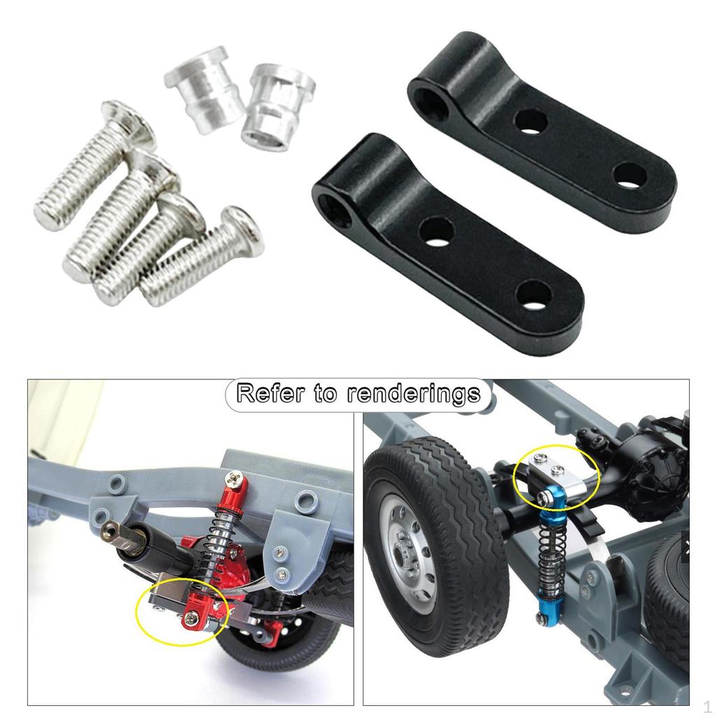 Supporti Ammortizzatori Posteriori Adatti per 42 1/10 Camion Auto Parti Fai da Te