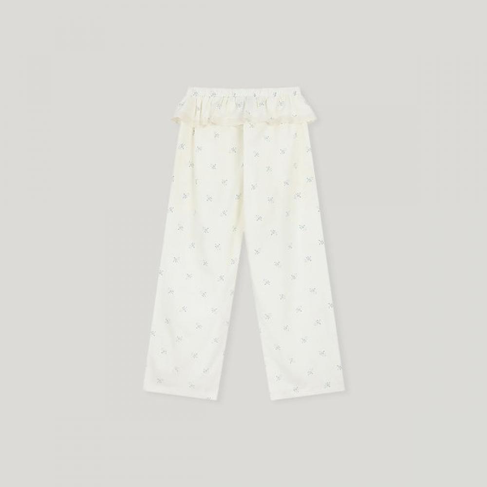 Lunaluz Women Cotton 9 Part Pocket Pajama Pants 2c