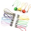 20-100Pcs Lanyard Lariat Cord Lobster Clasp Rope Christmas Bell Keychain Hooks Mobile Phone Strap Charm Keyring Bag Accessories