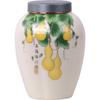 Ceramic Tea Jar Portable Nut Coffee Bean Medicinal Material Storage Jar Kitchen Moisture Proof Storage Container Tea Compartment