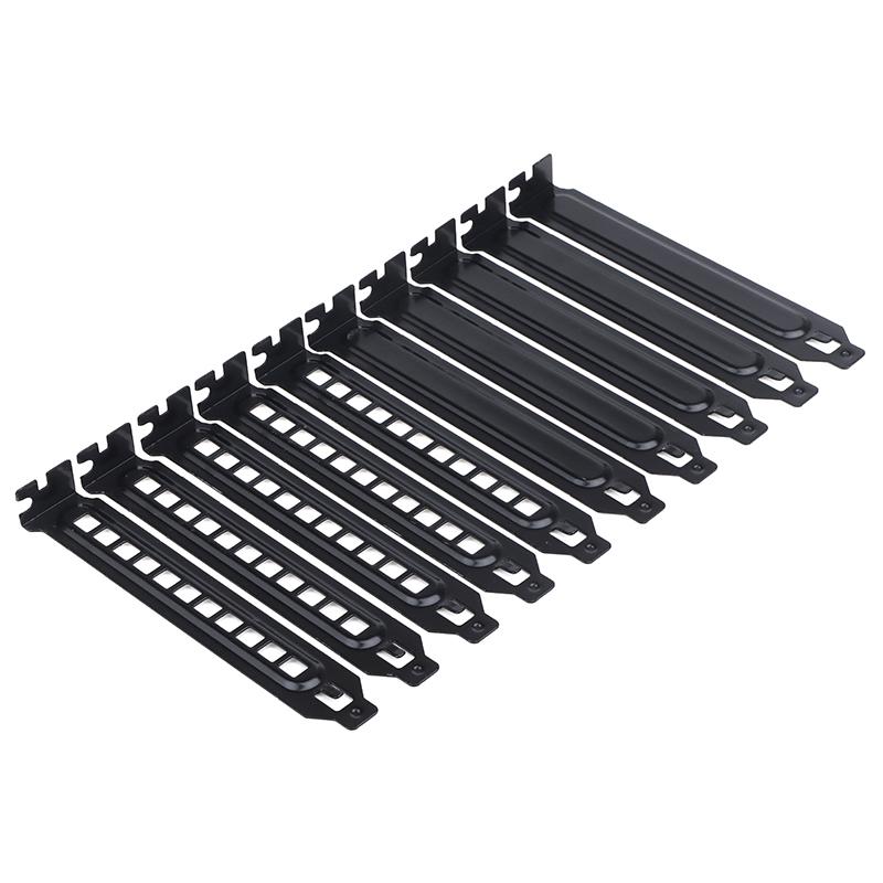 5Pcs Desktop Chassis Pci Baffle Expansion Slot Cover Plate Dust Bezel For Computer Pc Case