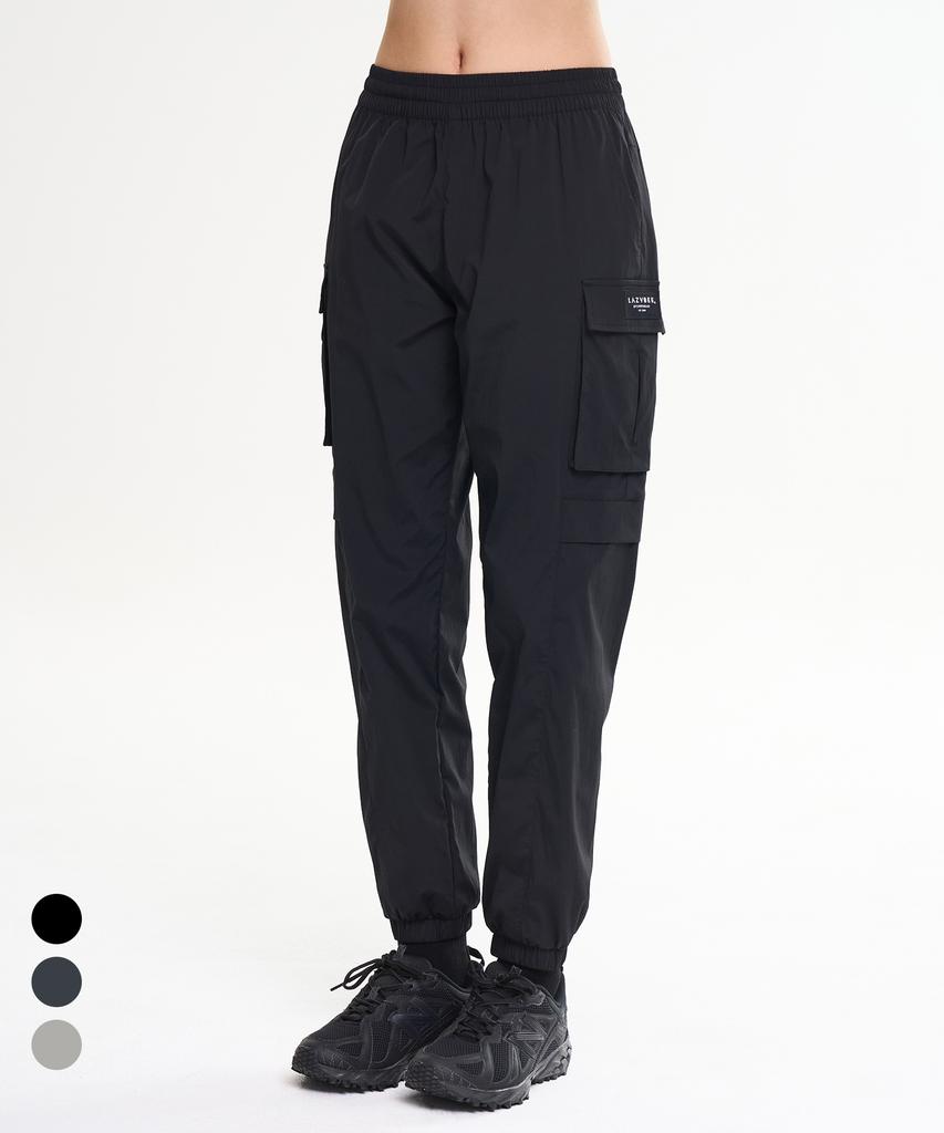 Leijibi Stretch 4-Pocket Cargo Jogger Pants Daily Hiking Workout Sports Pants W (3 Colors)