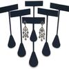 T-Shape Velvet Earrings Display Rack Ins Earrings Display Stand Simple Earrings Holder  Decoration
