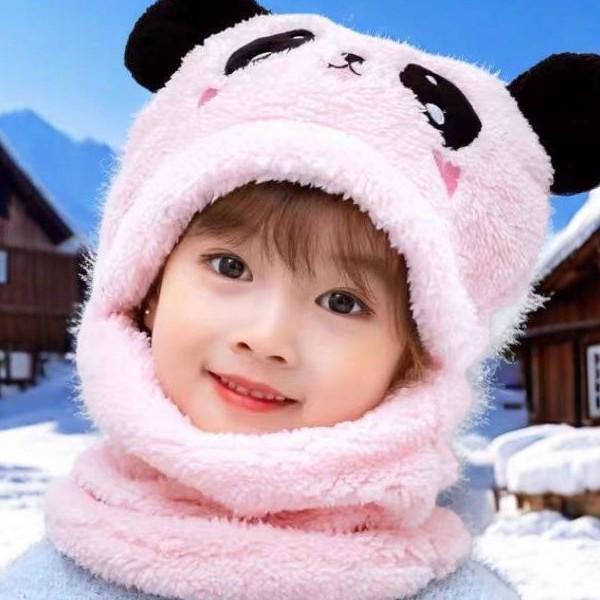 Limited Time Discount: Cute Boys' & Girls' Scarf-Integrated Winter Hat