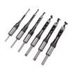 Square Hole Mortise Chisel Drill Bit HSS Accurate Hole Saw Mortising Chisel Drill Bit for