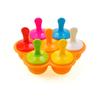 Silicone World 9/7 Holes Popsicle Silicone Molds DIY Ice Cream Pops Mold Ice Tray Children Fruit Shake Complementary Food Box