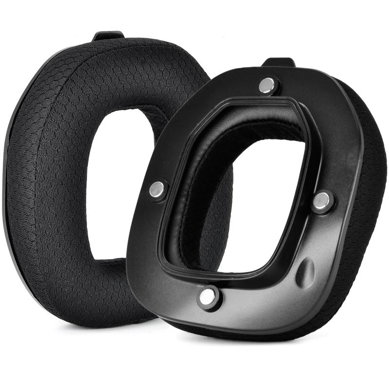 Almohadillas suaves para auriculares Astro A40TR Premium Proteína/Malla /Franela Cojín para la oreja Almohadilla elástica mejorada
