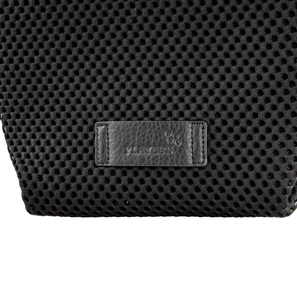 Players Air Mesh Rectangle Shoulder Bag 91206006 Women's 91206006A Black, Approx. 19cm W x 27cm H x 7cm D, Handle Height: Approx. 33cm