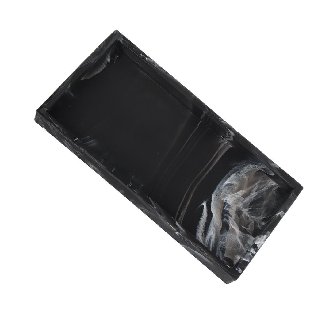 Förvaringsbricka i silikon, splittringssäker, nyckel-, fingerring-, bänkskiva-, diskho-, sminkbordsbricka för tvåldispenser