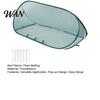 Foldable Plant Net Pop-up Cover Netting Garden Mesh with Ground Spikes Insect Barrier Outdoor Protection Crop Cage Raised Bed for Rows Vegetable Fruit