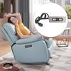 ABS Electric Recliner Switches Double Motor Controllers Silents Operations USB Charging Ergonomic Handheld Designs