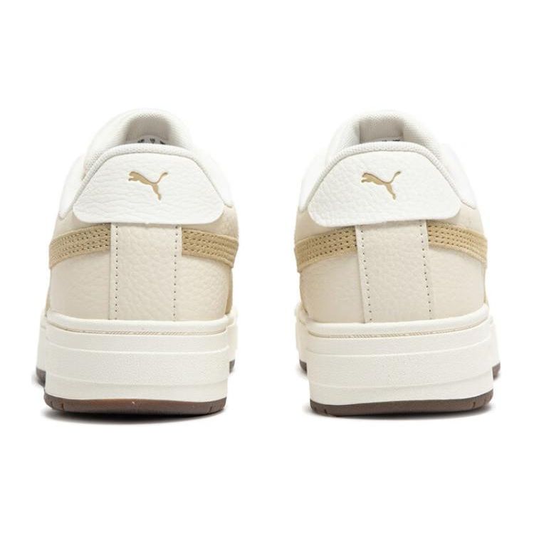 Puma Ca Pro Low Top Sneakers Unisex Sneakers White Brown 393490-07