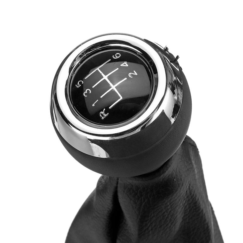 Car 6-Speed Manual Gear Shift Lever Gear Shift Knob Dust Cover for Mini Cooper R55 R56 R57 R58 R59 R60 R61