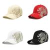 Chinese Dragon Graphic Cap For Men And Women Vintage Outdoor Wear