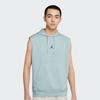 Jordan Dri-FIT Sport Sleeveless Breathable Solid Pullover Hoodie Men Tops Blue DM2822-366