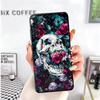 Floral Skull Flower Skeleton Soft Phone Case for Samsung A17 A37 A57 A16 A26 A36 A56 A15 A25 A35 A55 A14 A24 A34 A54 A13 A23 A33