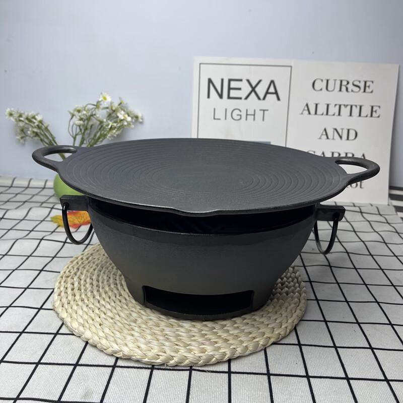 Cast Iron Charcoal BBQ Grill