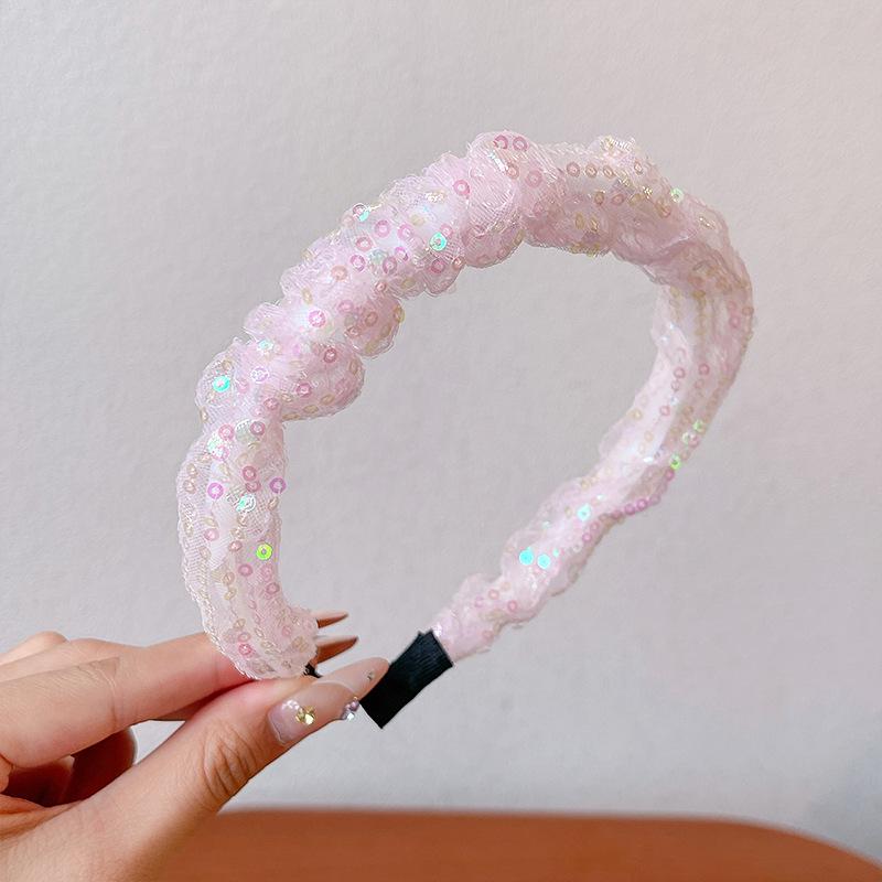 2024 Korean Green Headband & Hairpin for Girls - Trendy Douyin Style High-Value Headdress for Kids