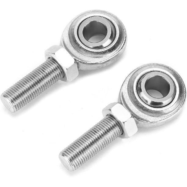 Sada kloubů Heim, 2 ks kloubu Heim CMR-8, 1/2in 1/2in‑20 pravý vnější závit, univerzální pro auto, motocykl, ATV, loď