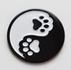 Cute Paw Pins - Tai Chi (Tao Mark) Dog and Cat Paws