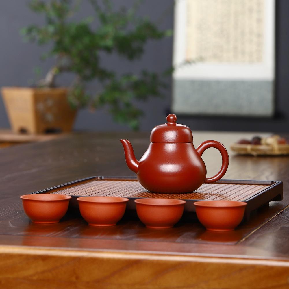 Handmade Yixing Zisha Pear-shaped Teapot