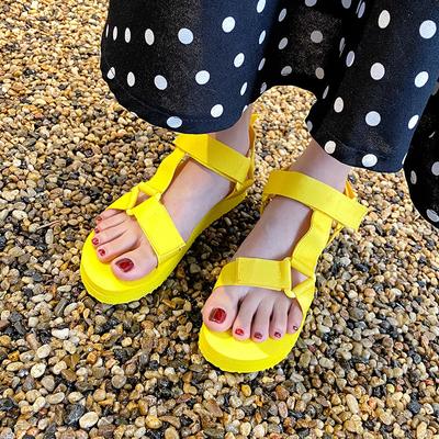 Új Női Tavaszi/nyári Új Puha-csúszásmentes Szandálok Habtalppal Tartós Szandálok Női Kültéri Strandpapucsok Sandalia Feminina