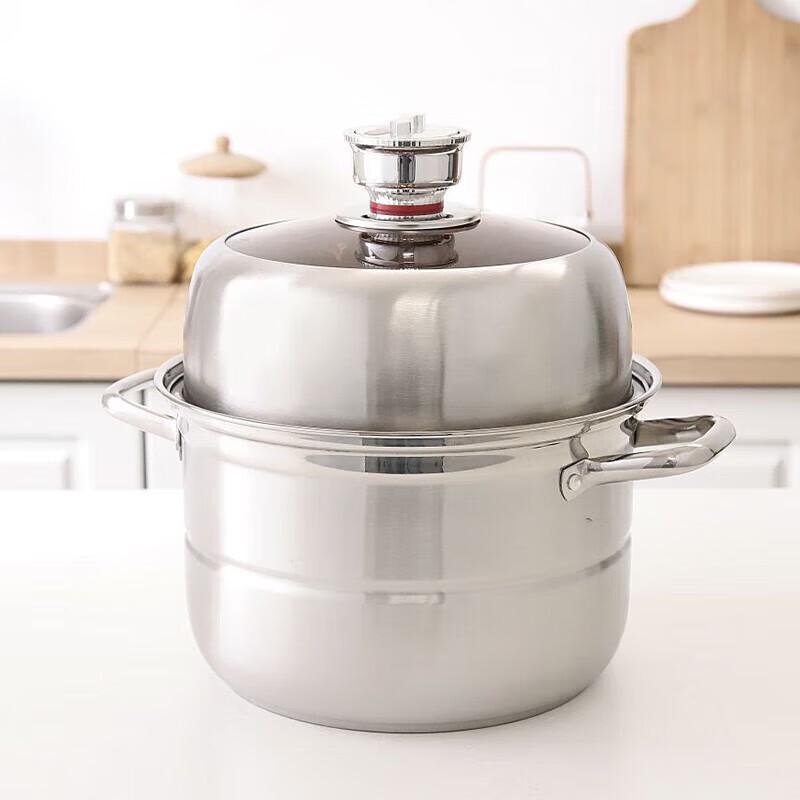 Yibo 3-Tier Stainless Steel Steamer Pot