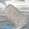 Car Sun Visor Organizer Truck Storage Bag Car Sun Visor Organizer Accessories Storage Bag for Card License Key Mobile Phone Invoice Document