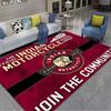 Indian Motorcycles Retro Plush Carpet, Bedroom Windows, Bedside Home Decoration Carpet, Heavy-duty Motorcycle Men's Gift