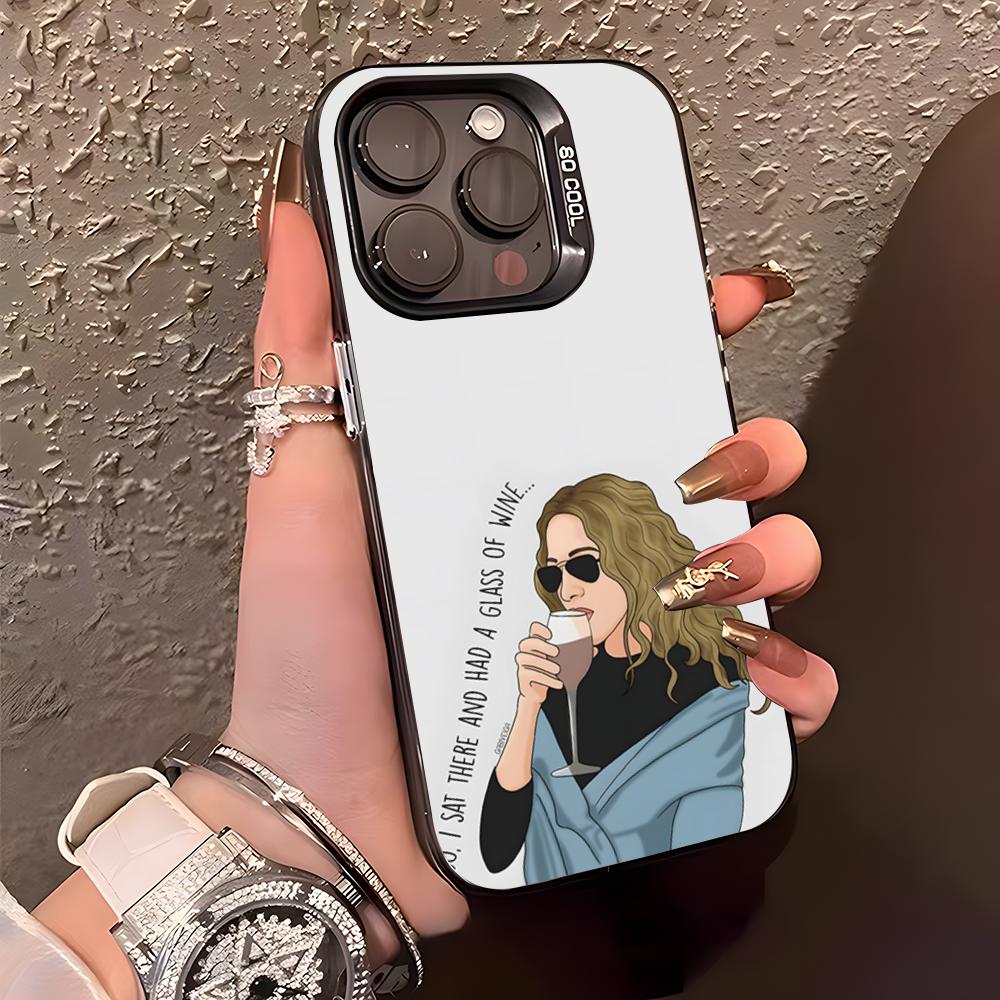 S-Sex And The City TV Phone Case For IPhone17 Air 16 15 14 Plus 13 12 11 Pro XS Max Silver Black Bumper Case