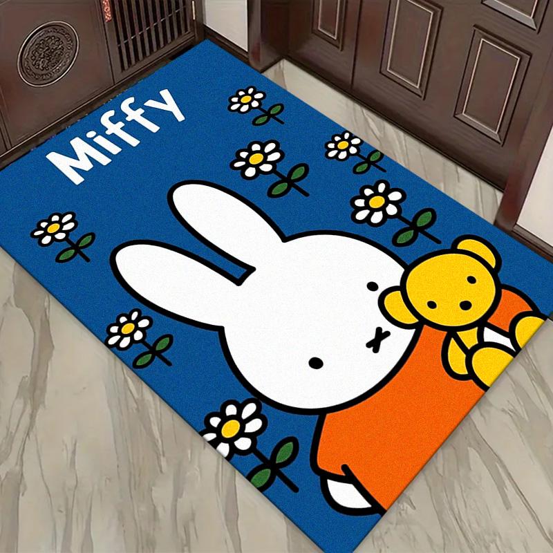 Miffy Carpet Rug for Living Room Bedroom Home Sofa Decoration,Kids Play Non-slip Floor Mat