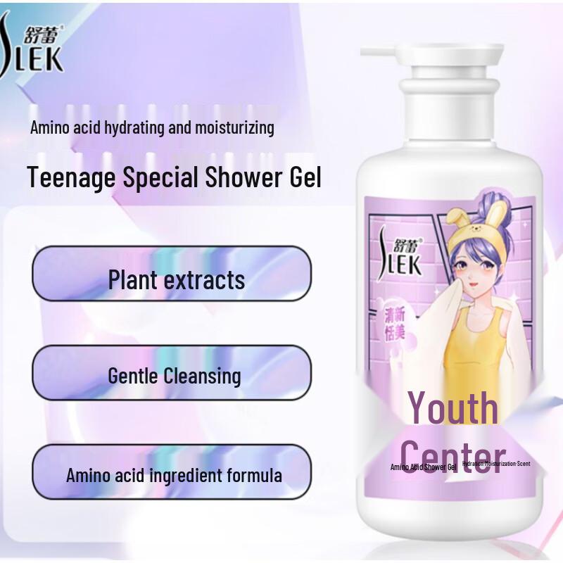 SLEK Teen Girl's Gentle Moisturizing Body Wash