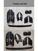 Matte Black Scratch-Resistant Off-Road Kit for New Defender 2020+: Rearview Mirror Cover, Front Bumper & Rear Taillight.