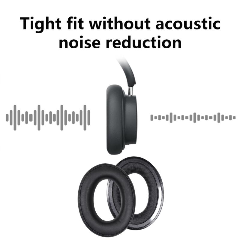 Earpads Ear Cushions From Memory Foam and Protein Leather For HD620S On Ear Headphones Noise Isolation