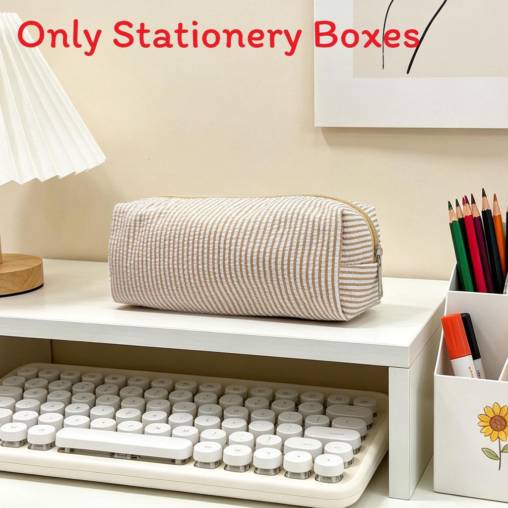 Bubble Yarn Pencil Case With Large Capacity For Students And Travel Organization