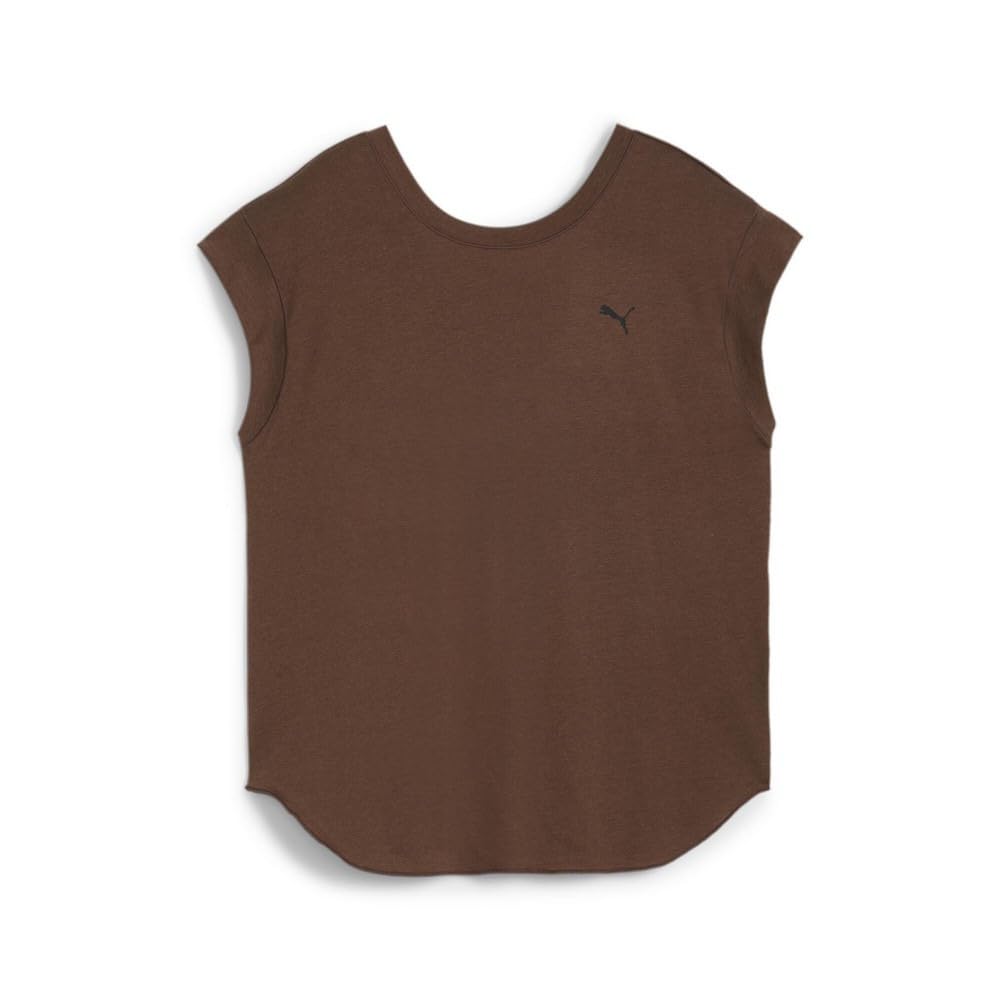 

PUMA Sporty STUDIO FOUNDATIONS 525418 2024 Espresso Brown T-Shirt Women s Fall/Winter (65)