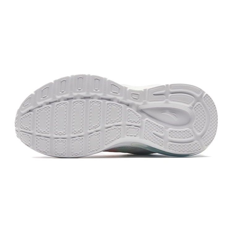 Anta Kids Non-Slip Wear-Resistant Breathable Low-Top Running Shoes Kids Sneaker White Blue A322325586H-1