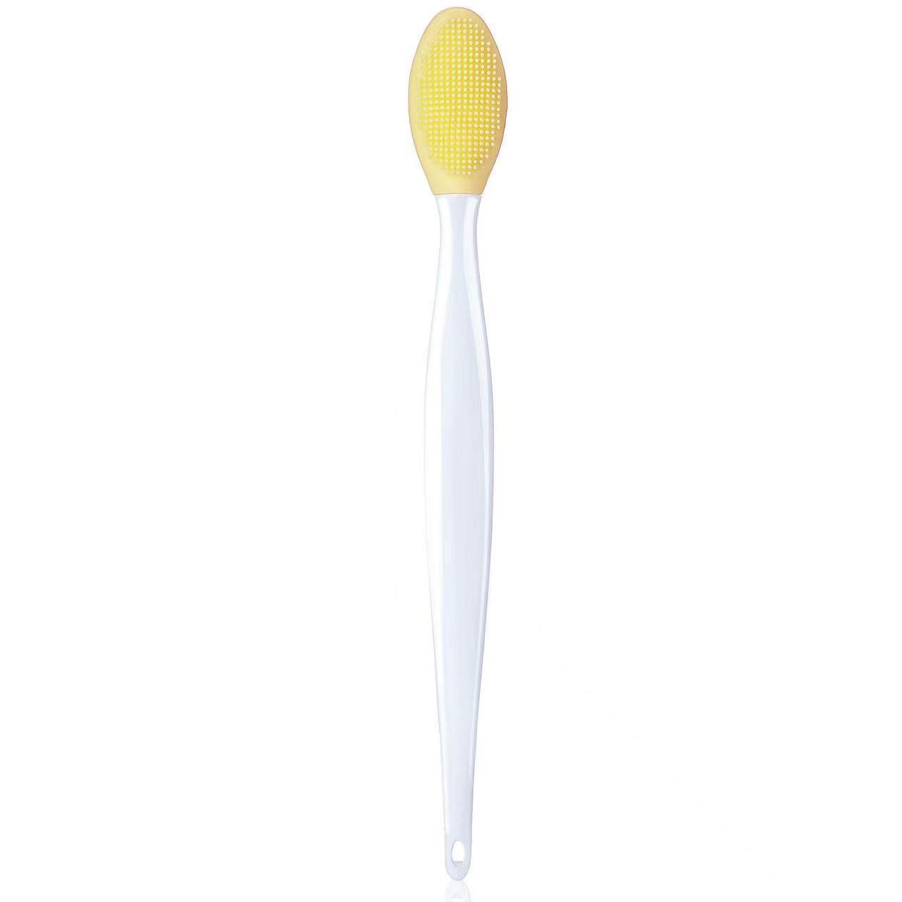 

Double-Sided Facial Brush for Blackheads, Nose, Lip & Makeup жовтий