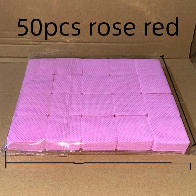 Heart Shape Lint Free Nail Wipes Nail Polish Remover Cotton Pads for UV Gel Makeup Cleaning