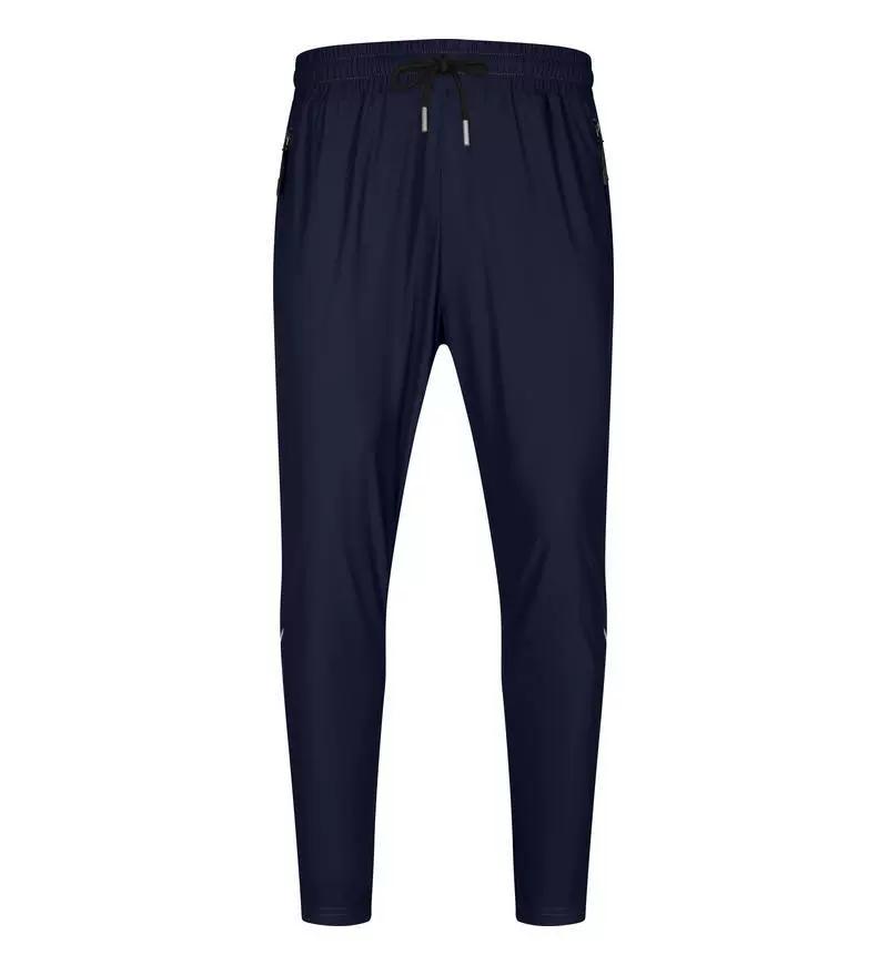 

Gym Clothes Man Football Fitness High-elastic Drawstring Sweatpants Pajama Pants Running Training Joggings Fishing Loose Men s 8XL синій