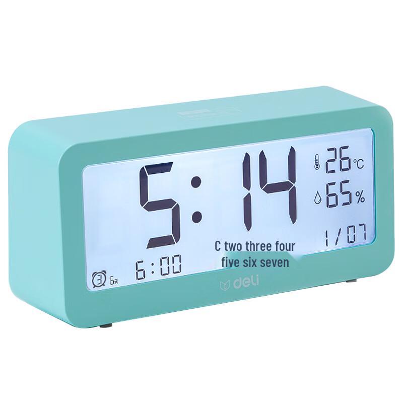 Deli Multi-function Electronic Clock