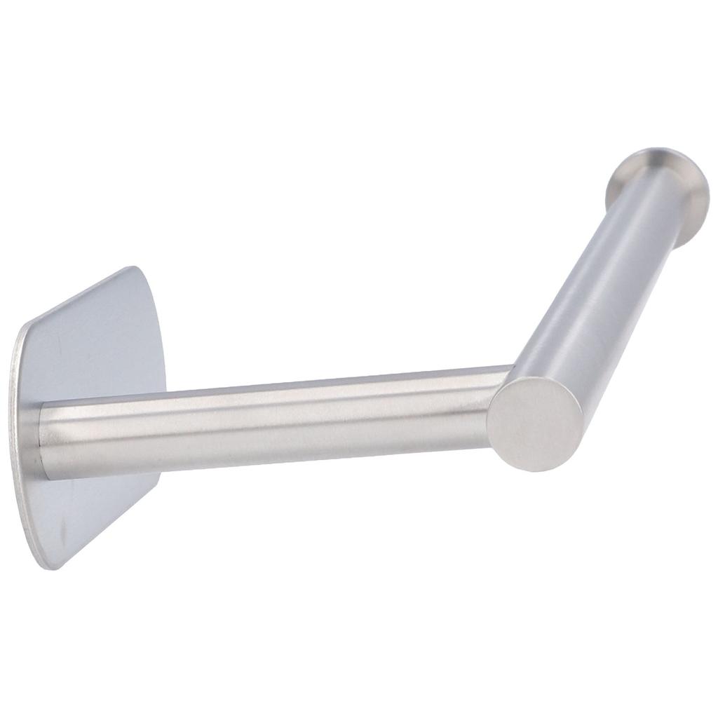 34cm Toilet Paper Holder Large Self Adhesive Wall Mounted Stainless Steel Tissue Stand for Bathroom Kitchen